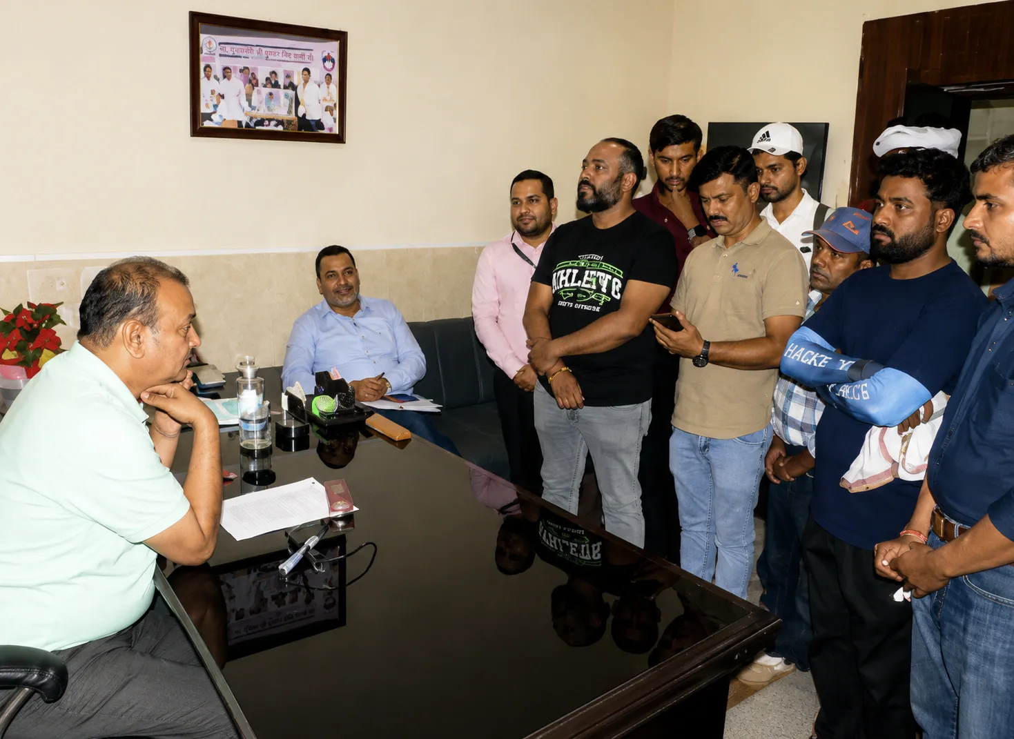 Jabalpur Health Workers Protest Over 3 Months of Unpaid Salaries