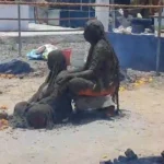 Tilwara Jabalpur में 45°C गर्मी के बीच साध्वियों की अग्नि साधना