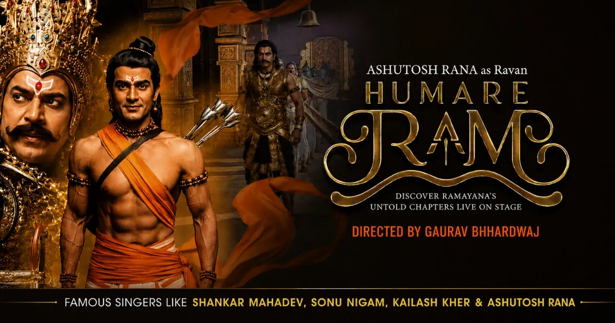 Ashutosh Rana का ‘Hamare Ram’ नाटक Jabalpur में, भव्य मंचन आज