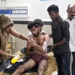 Patan में बिजली पोल पर काम करते मजदूर को करंट, हालत गंभीर