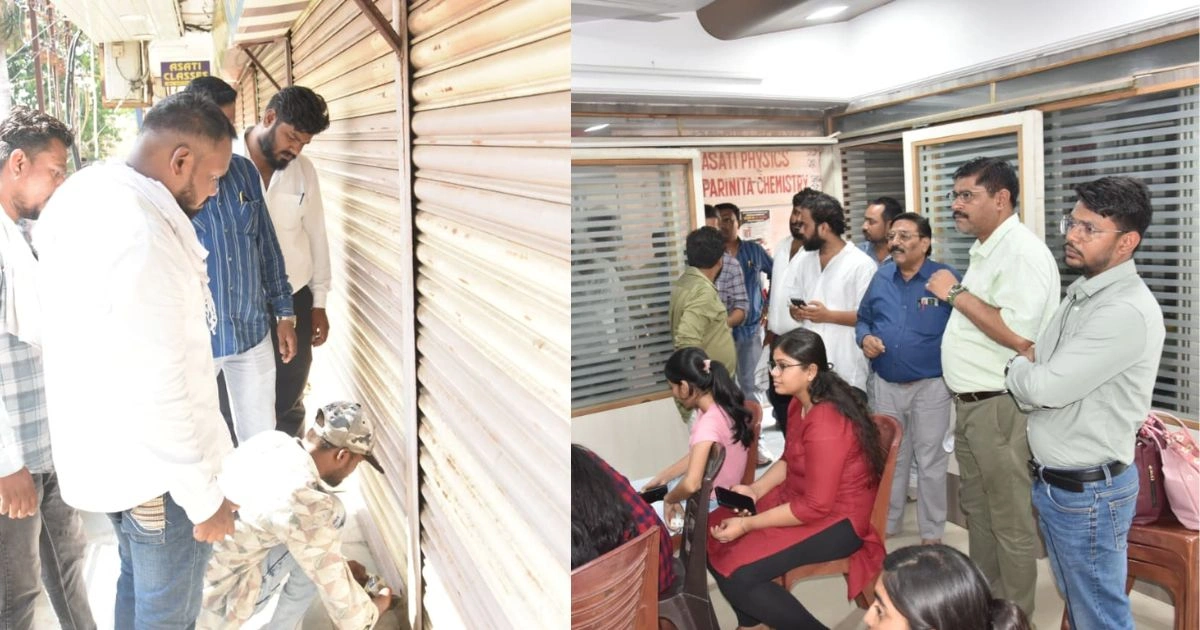 Fire Safety Action Jabalpur में 5 Coaching Centres सील