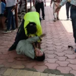 SP Office परिसर में दो महिलाओं के बीच जमकर मारपीट, मचा हड़कंप