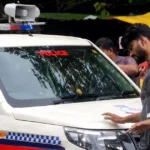 Adhartal में शराबियों का हंगामा, CSP की गाड़ी रोककर की बहस