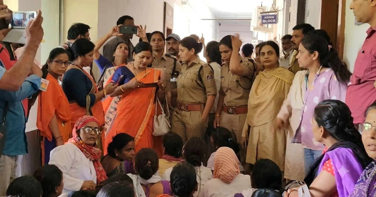 Jabalpur Collectorate में ASHA Workers का प्रदर्शन, मानदेय पर विरोध