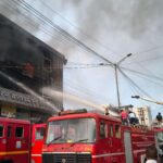 ukhari paras tent fire