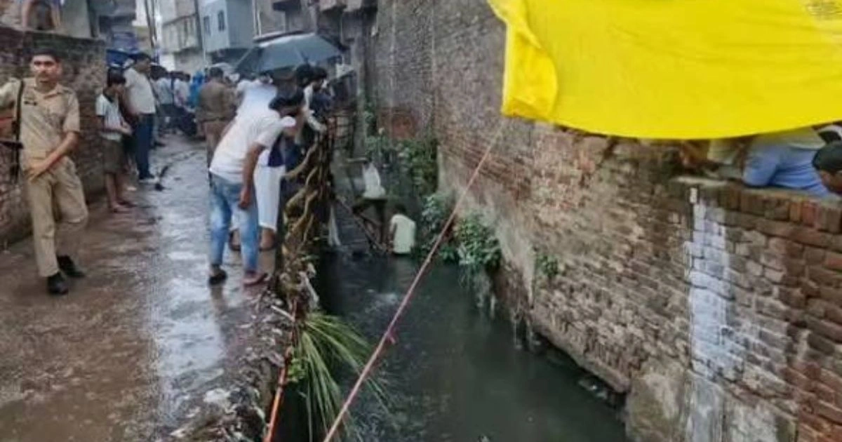 नाले में मिला युवक का शव, परिजनों ने जताई हत्या की आशंका