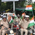 जबलपुर पुलिस ने निकाली तिरंगा यात्रा, हर घर तिरंगा का संदेश
