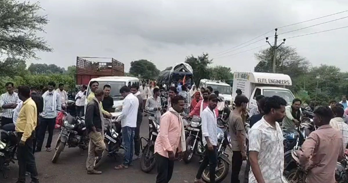 शाहपुरा-पाटन में मुरम खदान में डूबा 14 वर्षीय बालक, चक्काजाम