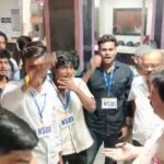 ज्ञान गंगा कॉलेज में लिफ्ट और फीस काउंटर को लेकर हंगामा