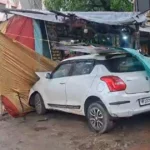 जबलपुर मेडिकल कॉलेज के पास कार होटल में घुसी, एक की मौत