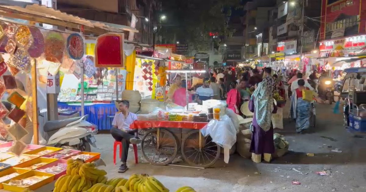 बारिश थमते ही जबलपुर के बाजारों में लौटी त्योहारों की रौनक