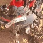 जबलपुर के धनपुरी में बाइक-छोटा हाथी की भिड़ंत, युवक घायल
